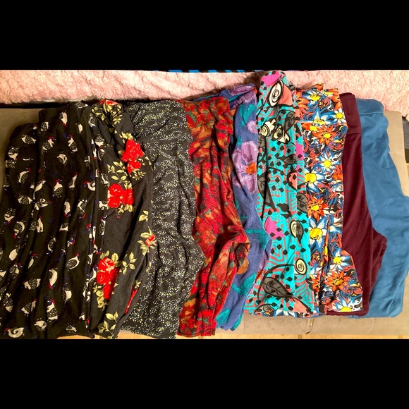 LuLaRoe Pants - Lularoe TC leggings 9 pairs